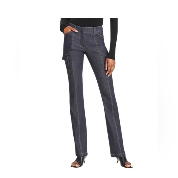 LVIR LA  Denim Project Cargo Pants Straight Leg NEW Size Small - Picture 2 of 9